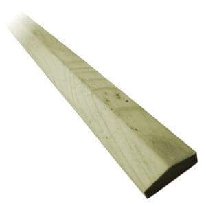 6ft Capping Rail - Pressure Treated Green