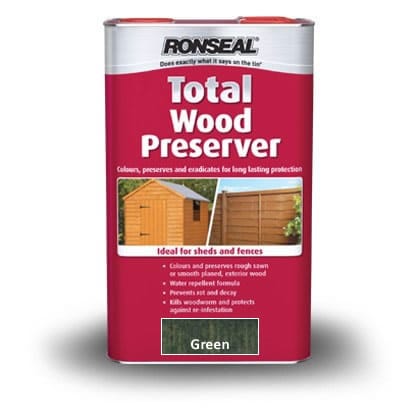 Ronseal Total Wood Preserver 5 Litre