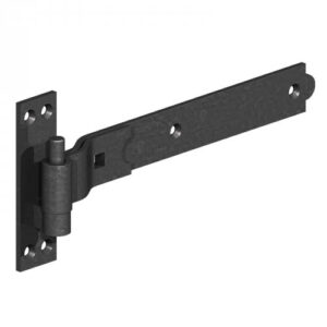ranked Hook & Band Hinges (per pair) - Black