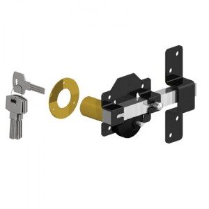 Premium Rimlock Single Locking Bolt with keys example