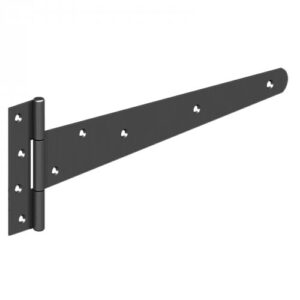 18" Medium T Hinges (per pair) - Black