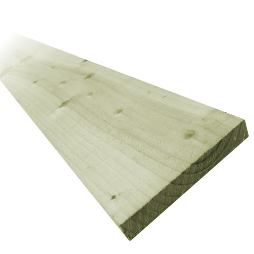 3.0m Green Timber Gravelboard – Pressure Treated
