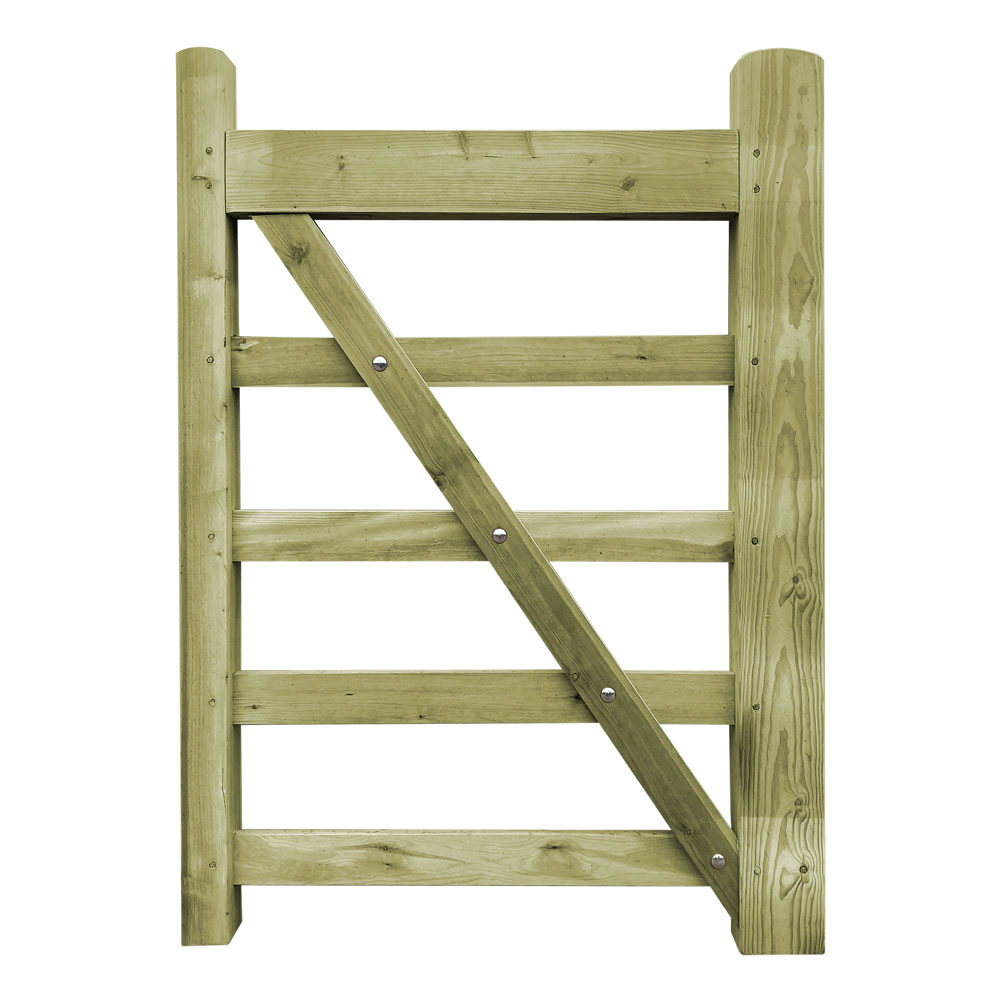 5 Bar Treated Gates from Grangewood Fencing Supplies Ltd