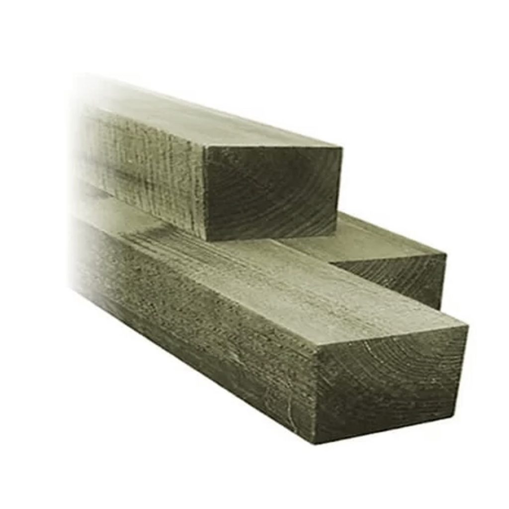 5x3 Brown Pressure Treated Fence Posts Grangewood Fencing Supplies Ltd