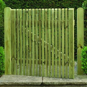 Angled Top picket Gate - ATG90