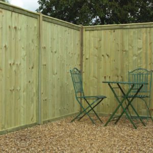 Tongue & Groove Flat Top Fence Panel - TGF180
