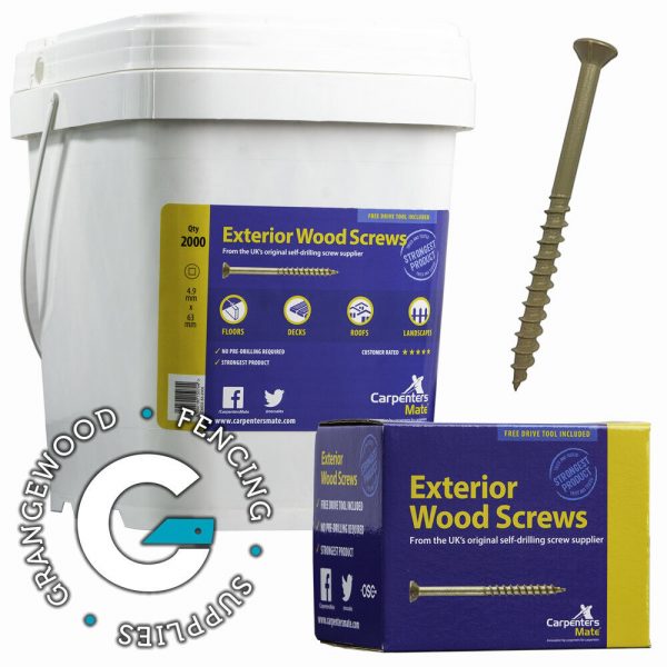 Nails, Screws & Fixings Grangewood Fencing Supplies Ltd